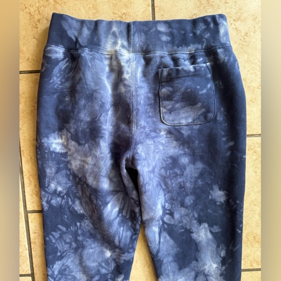 Champion women’s blue reverse weave athletic Tie Dye joggers size medium - Picture 6 of 6